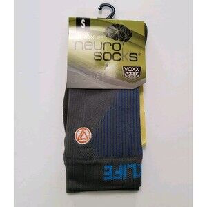 Voxx Life Stasis Neuro Socks Athletic Crew Grey Size S (Women's 4-7)